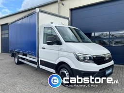 MAN TGE 5,180 Euro 6 - Open cargo bed + Sliding curtains + Aluminium tailgates - Year of manufacture 2019 - 208,004 km - Manual transmission - MOT 05-2027 - P