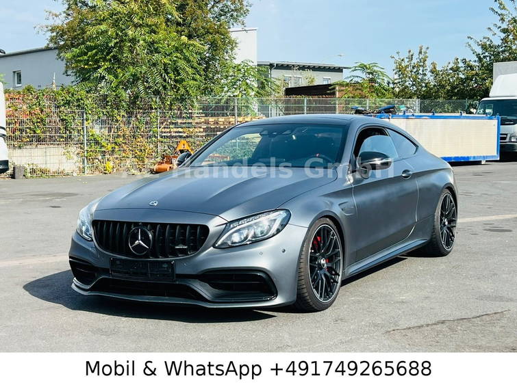 Mercedes-Benz C-klasse C63s AMG Coupe V8 BiTurbo 4.0Night/Burm/Pan/ACC 12
