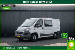 Fiat Ducato 130PK 2.3 Multijet L1H1 | 7-Zits | Camera | Cruise | Navi | Airco | Trekhaak