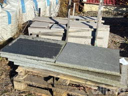 Flammenbehandelter Granit