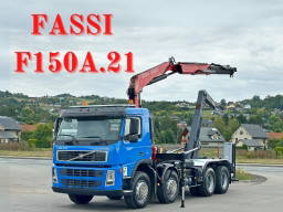 Volvo FM 12.420 Fassi F150A.21 8x4 TOP