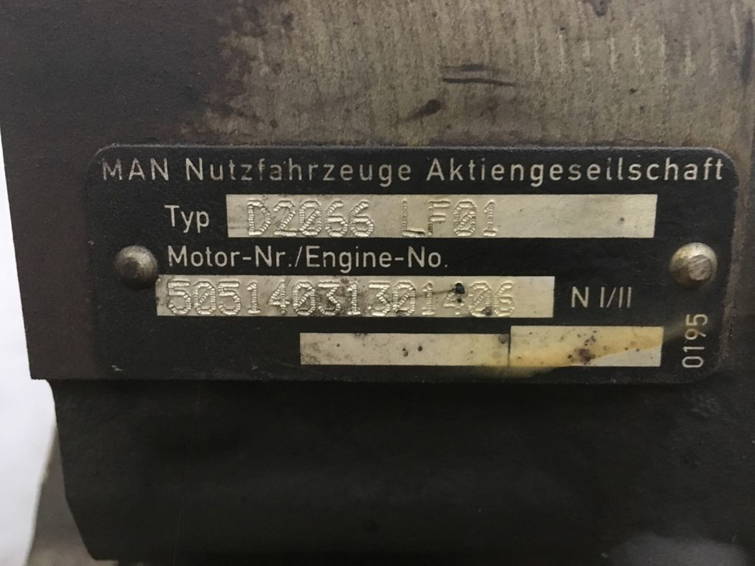 MAN Motorblok D2066 LF 4