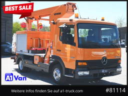 Mercedes-Benz Atego 815 Hubarbeitsbühne Ruthmann TK145, Klima