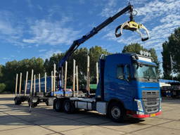 Volvo FH 540 6X4 Euro 6 + Loglift F/165ZT + 2 Axle Hanger