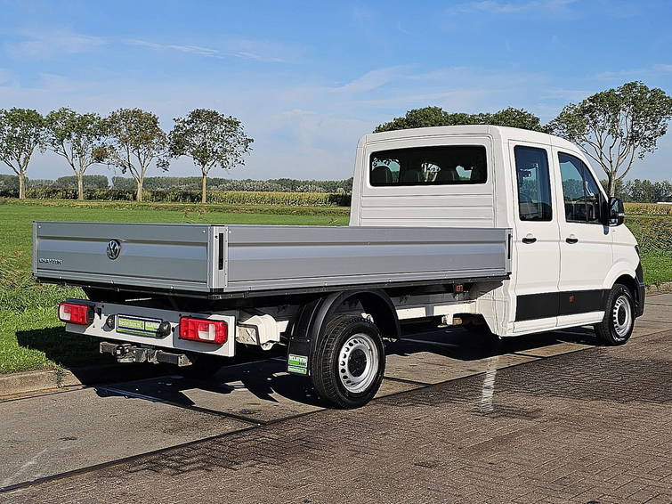 Volkswagen Crafter 35 2.0 L4 Dubbele Cabine Open-Laadbak Airco Trekhaak Euro6 3