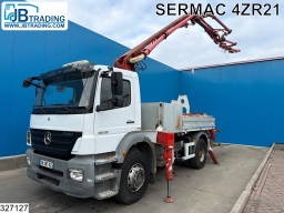 Mercedes-Benz Axor 1829 4x2, Steel suspension, Manual, Sermac