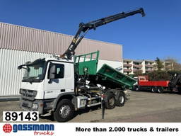 Mercedes-Benz Actros 2646 K 6x4 Actros 2646 K 6x4, Kran, Retarder, beidseitig Bordmatik, Hiab 122BS-2 HiDuo, Funk