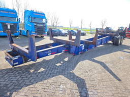 Wide spread - 8 Tires - Drumbrakes - Steelspring Evans Trailers Wide spread - 8 Tires - Drumbrakes - Steelspring Evans Trailers Wide Spread Semi-trailer 2 Axles 8 Wheels Drum Brakes Leaf Springs