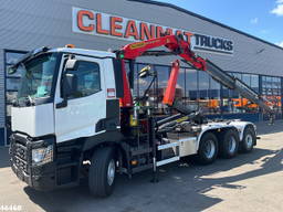 Renault C460 Euro 6 8x4 Palfinger 19 Tonmeter laadkraan