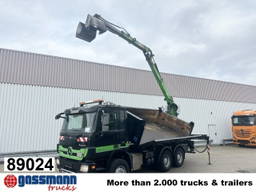 Mercedes-Benz Actros 3341 K 6x4 Actros 3341 K 6x4, Heckkran Penz 10.83SH, Bormatik links