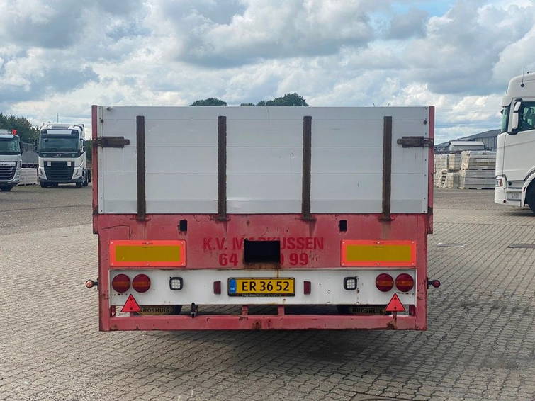 Broshuis 2-axle 12,70m extendable flatbed trailer 3