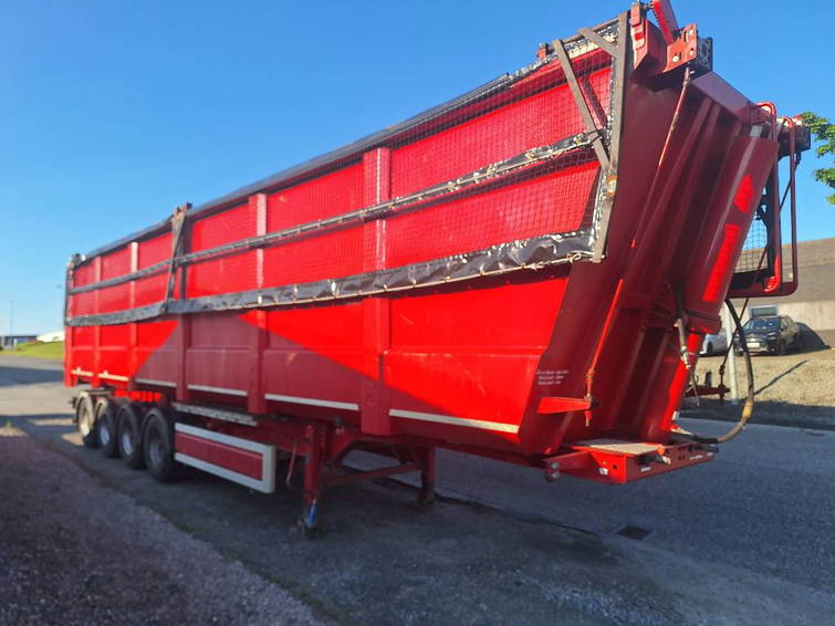 Diversen 4 akslet 80 m3 Hardox tiptrailer 24