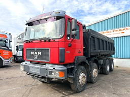 MAN 35 .403DF 8x4 Meiller Kipper Euro2 / ZF16 Manual Gearbox / Full Steel Suspension / 13.000 KG. Reduction Axles / ETC.