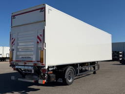System Trailer City box-oplegger 1as gedwongen gestuurd met laadklep