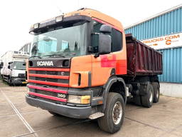 Scania P124-360 C 6x6 Full Steel 3-WAY Kipper 12 Gears Manual Gearbox / Reduction Axles / Full Steel Suspension / P.T.O. / ETC.