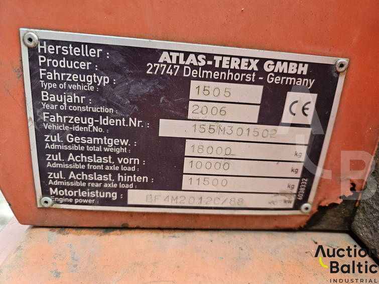 Terex 1505 7