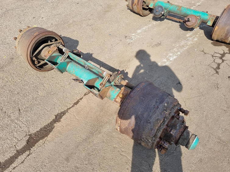 SAF Trailer Axle Drum Brakes Double Tyres. 5
