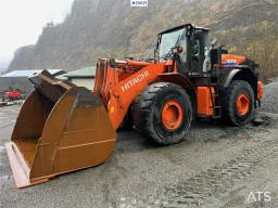 Hitachi ZW zw370-6 Wheel loader w/ scale, printer and bucket