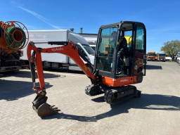 Kubota KX Minibagger 016-4 Minibagger nur 1.833 h