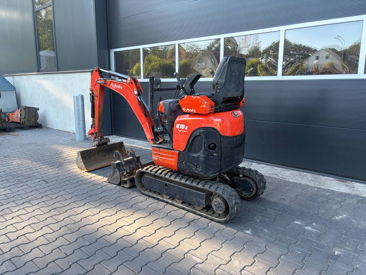 Kubota u10-3 minigraver/graafmachine ergo bediening 5