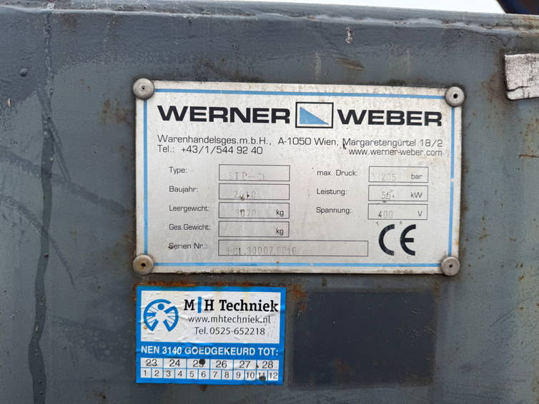 Werner & Weber Persblok pershulzen 2 stuks 5