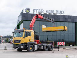 MAN TGS 26.440 6x4 Fassi F310CXP Crane Fifth Wheel