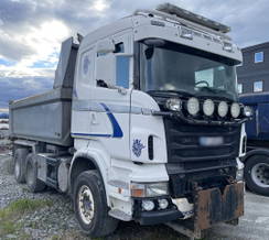 Scania R560 6x4 Steel/Steel 3 Pedals BIG Axles