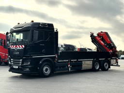 MAN TGX 26.540 6x2-4 LL Containerpritsche Fassi 545