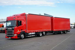 Scania R450 ACC / Euro 6 / Zestaw Przejazdowy 120 M3