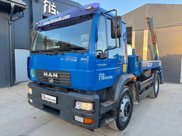 MAN LE 15.225 4x2 - absetz tipper - euro 3