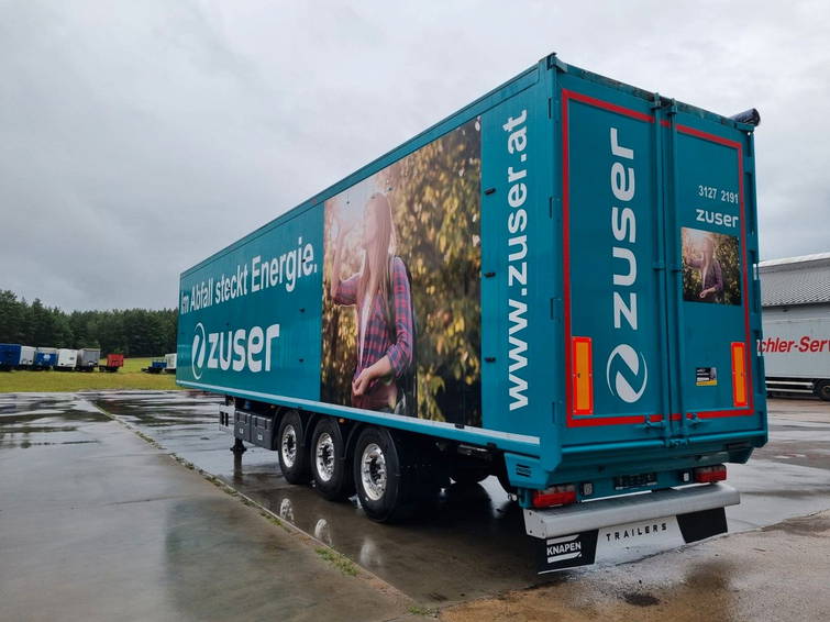 Knapen Trailers Walkingfloor 92m3 Floor 10 mm 2018 year 4