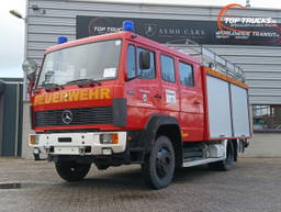 Mercedes-Benz 1120 AF 4x4 -Brandweer, Feuerwehr, Fire brigade - 1.200 ltr - Expeditie, Camper - LF 16