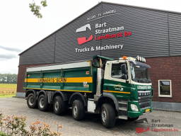 Ginaf X 5350 X6 Ctse 10x6 handgeschakeld met 24 M3 kipper met aluminium milieukleppen