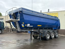 Kempf 35/3 Kipper Trailer 3 Axle Steel Body Good Condition