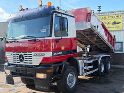 Mercedes-Benz Actros 3340 Kipper - 6x6 - V6 - Full Steel Suspension - EPS Gearbox - 3 Pedal - Big Axles - Airco - Good Condition
