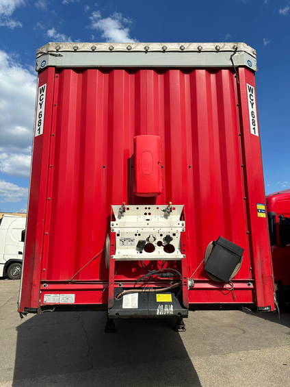 Krone SD, Tail Lift, Lifting Axle A 3