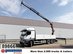 Mercedes-Benz Actros 2746 L 6x2 Actros 2746 L 6x2, Kran Atlas 240.2E-A4, Funk, Retarder, Lenk-/Lift