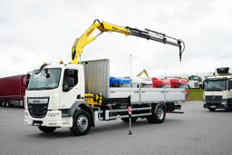 DAF LF 250 Skrzyniowy + HDS / Hyva HB-150 / Pilo