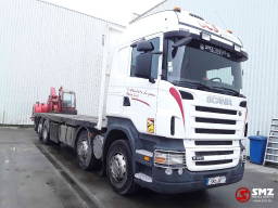 Scania R420 8x2 +manitou TMT 25.20