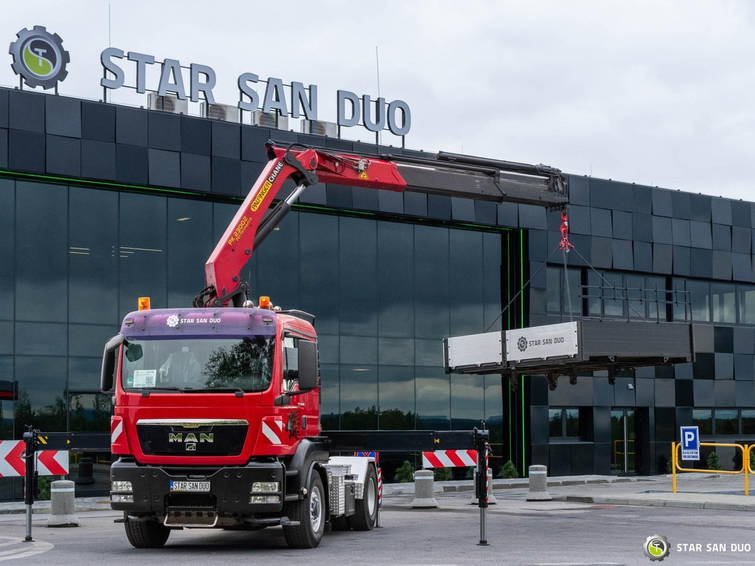 MAN TGS 18.440 4x4H Palfinger PK 23002 Crane Tracto 1