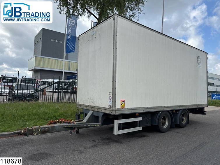 Lecitrailer gesloten bak 1