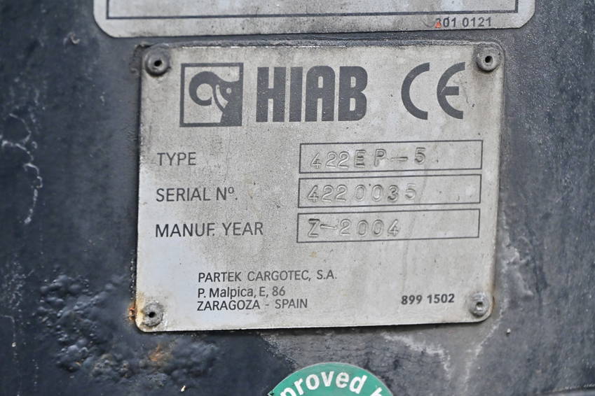 Mercedes-Benz Actros 3246 AHK MP2 Retarder Hiab 422 EP-5 Fernb 18