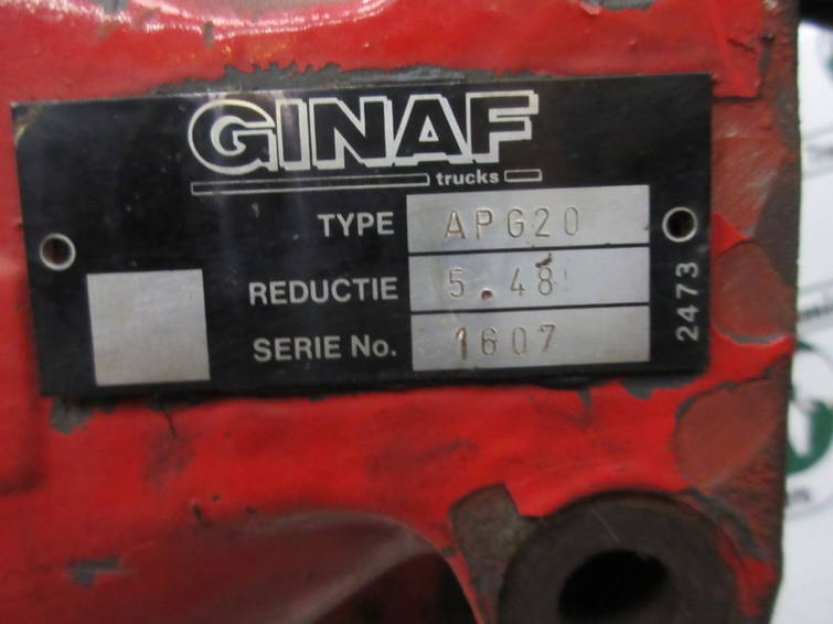 DAF APG.13250/APG.20 / Serie 1663 /1607 /Ratio 5,48/1 DAF 6X6 Euro 5 Differentieel 10