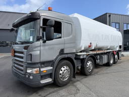 Scania P400 8x26 / HMK Bilcon 24.000 l. ADR Tanktruck