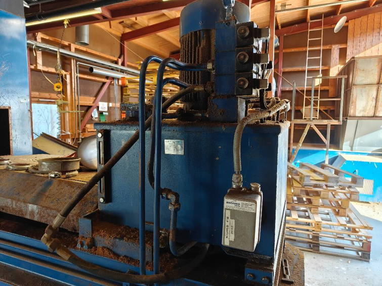 Diversen Sponpresse, Sponsilo ca 150m3 8