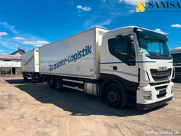 Iveco Stralis AS260S42/2xLBW/Schwenkwand/Web Anhänge.