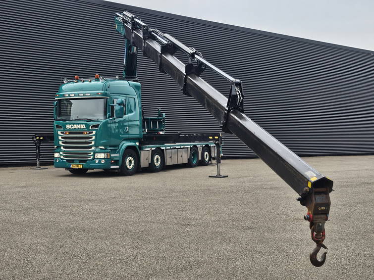 Scania R450 8x2 / HMF 60TM / Crane / Kran 4