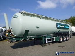 Feldbinder Powder tank alu 60 m3 tipping
