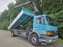 Mercedes-Benz Atego 1828 Kipper + Kraan