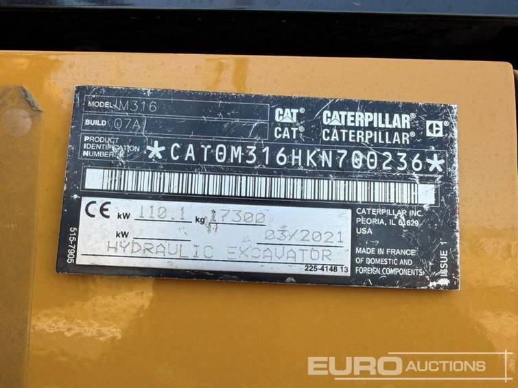 Caterpillar M316 6